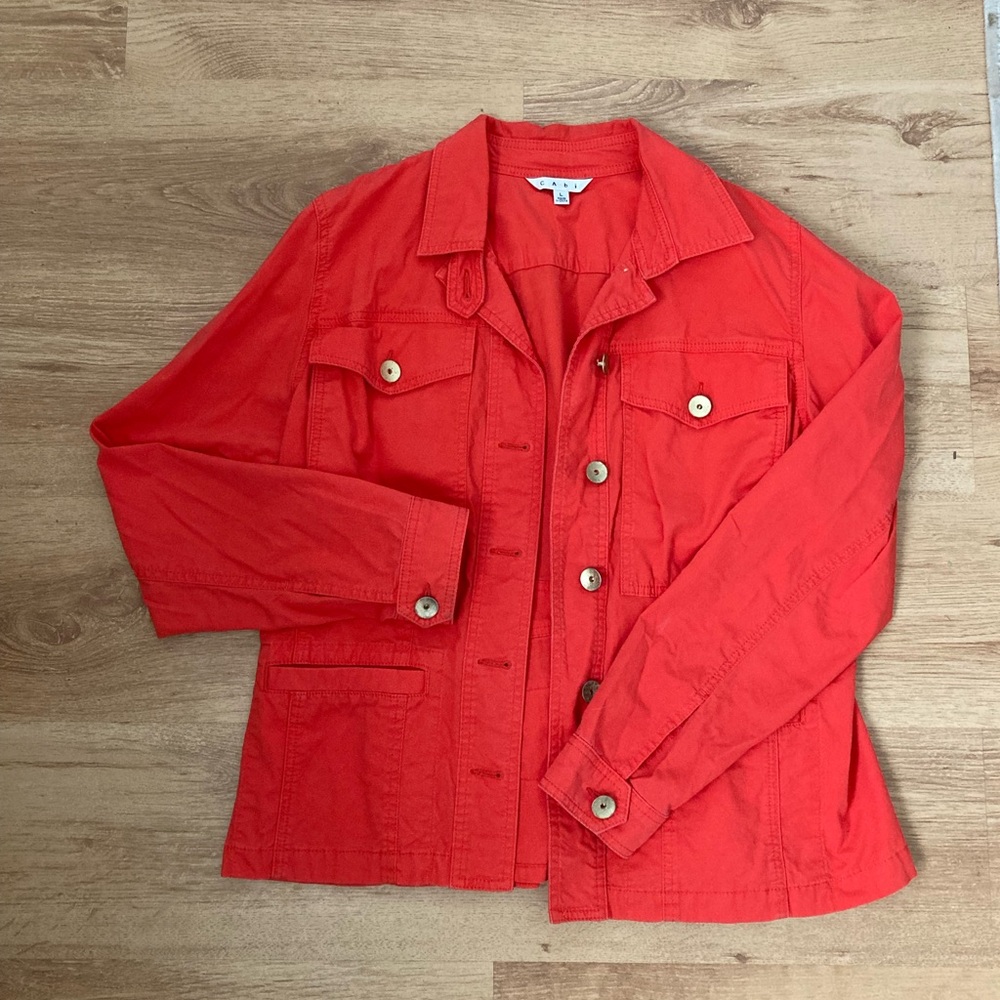 CABI | Taylor Utility Coral Jacket